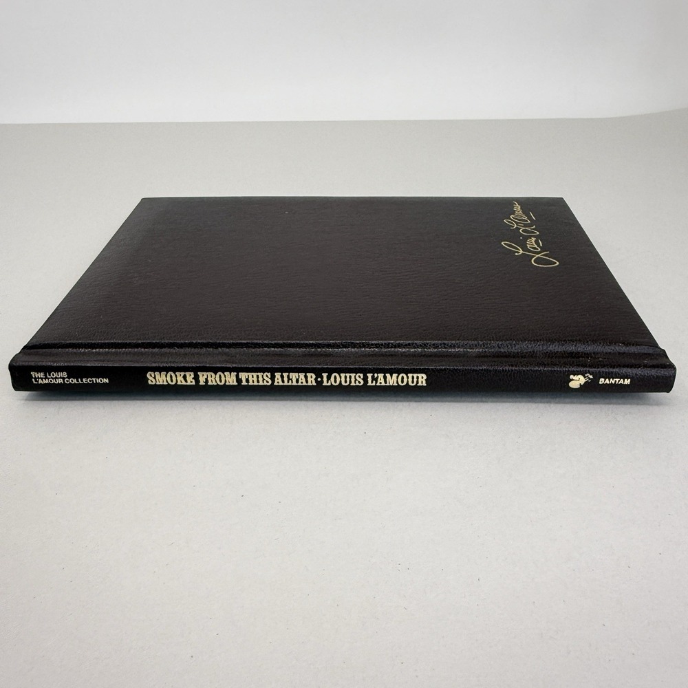 Louis L'Amour Smoke From This Altar Leatherette Collection Bantam Books 1991